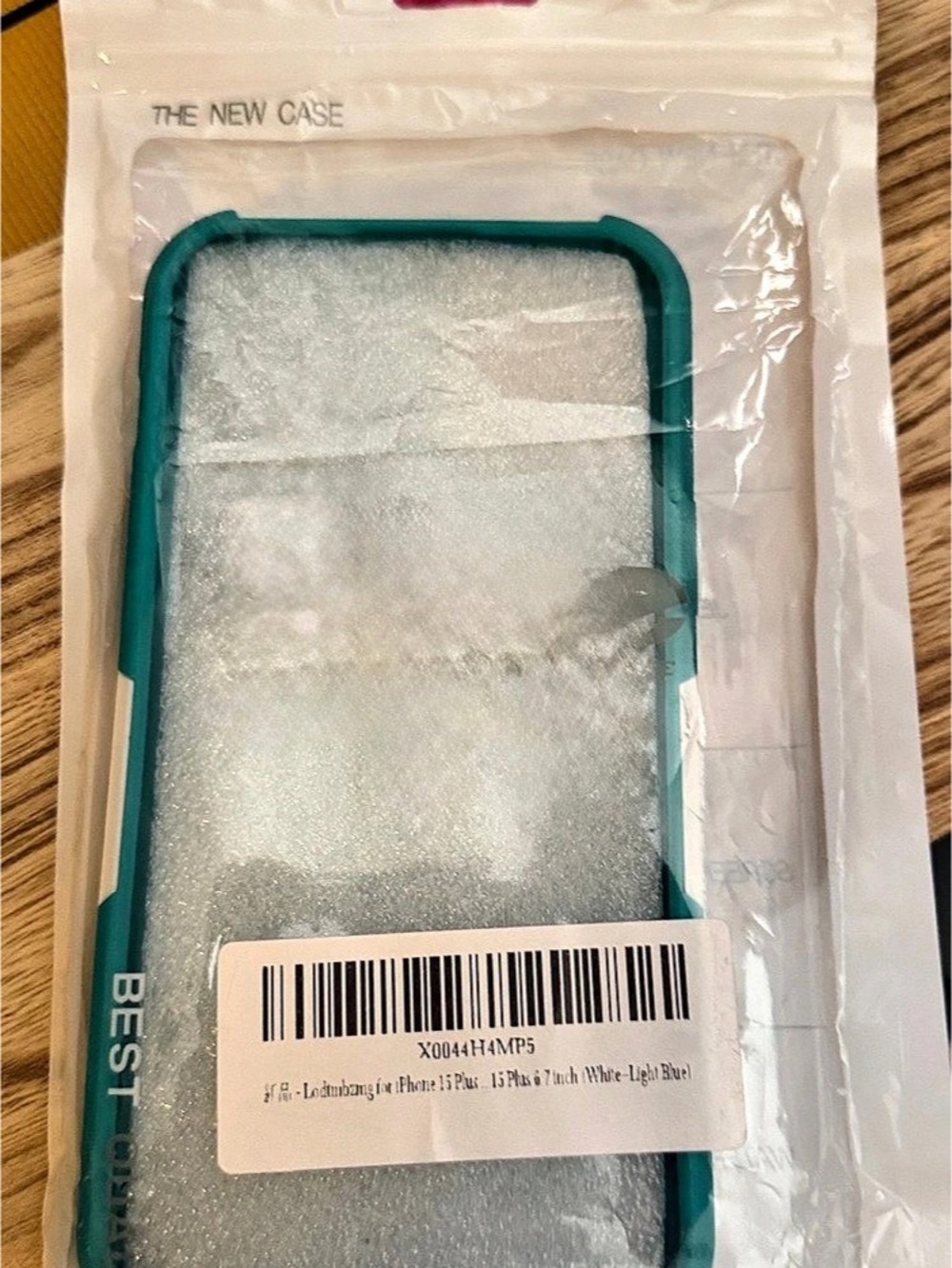 iPhone 14 Plus / 15 Plus 6.7-inch case White & Blue Phone Case NWT